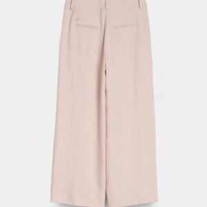 High Waist Flared Pants with Wide Leg and Pockets