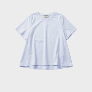 Wide Fit T Shirt with Rounded Neckline